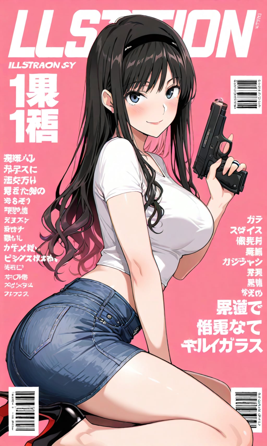 はるかさんと拳銃