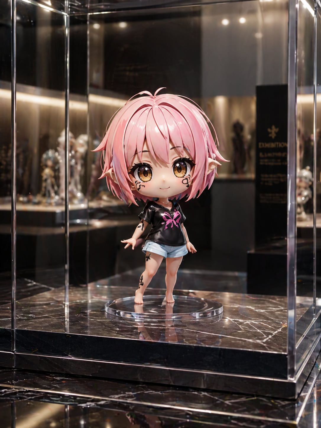 タトゥー娘のフィギュア | の人気AIイラスト・グラビア