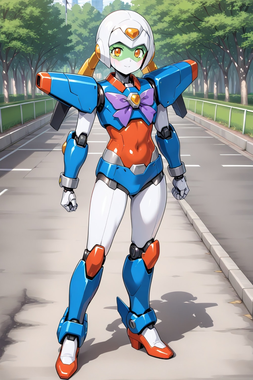 スーパーロボット娘 | の人気AIイラスト・グラビア