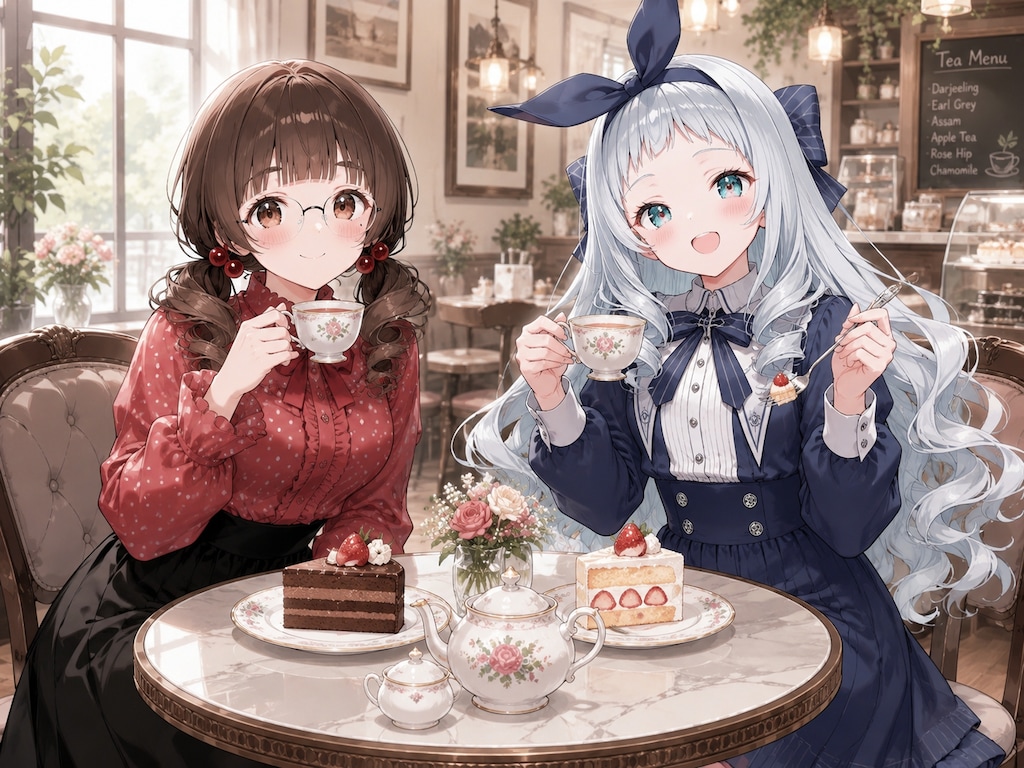 楽しくお茶会
