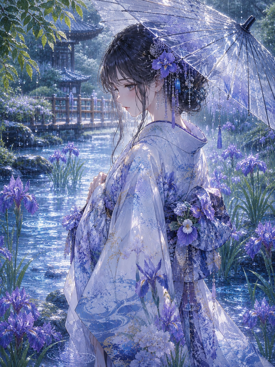 6月の花菖蒲