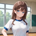 勉強もスポーツも万能な女子 2枚目