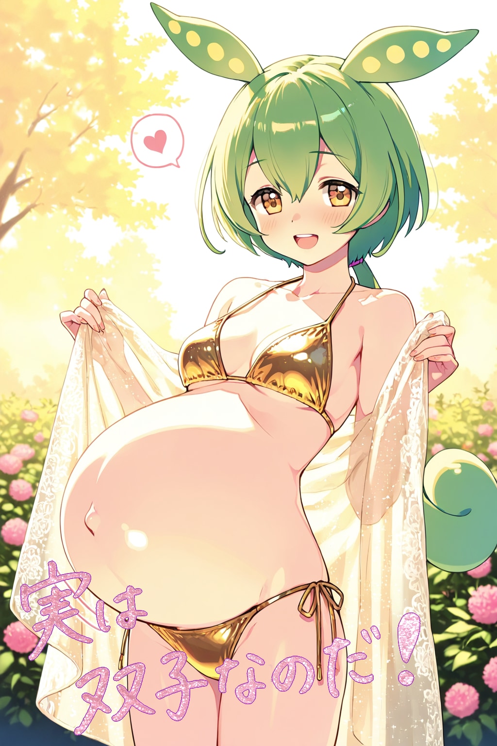 妊娠33週ずんだもん