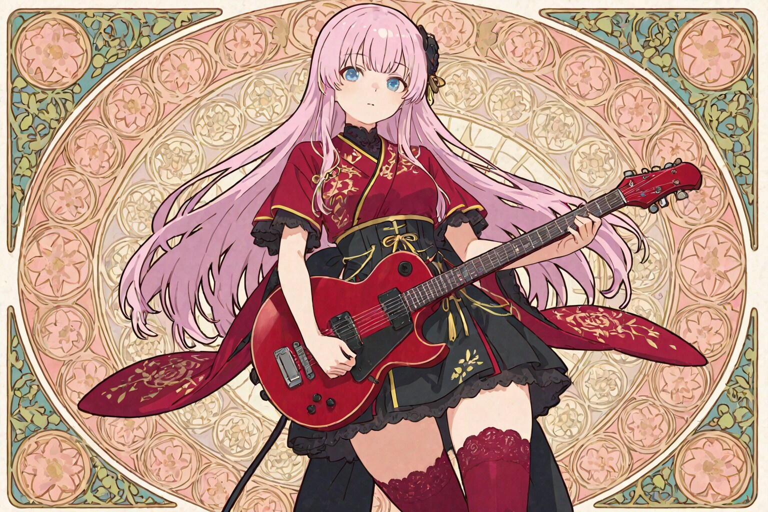 愛音ちゃん風ギター少女