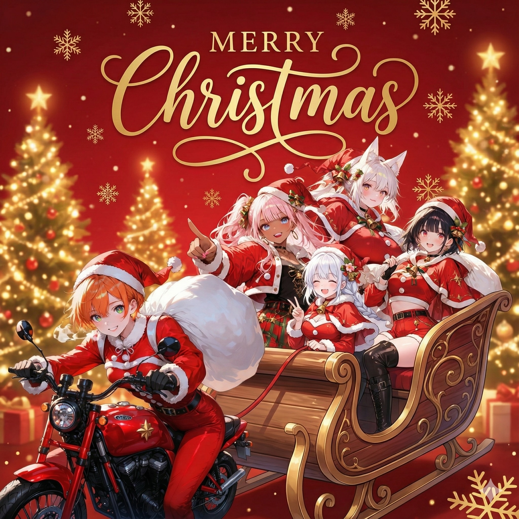 メリークリスマス | の人気AIイラスト・グラビア