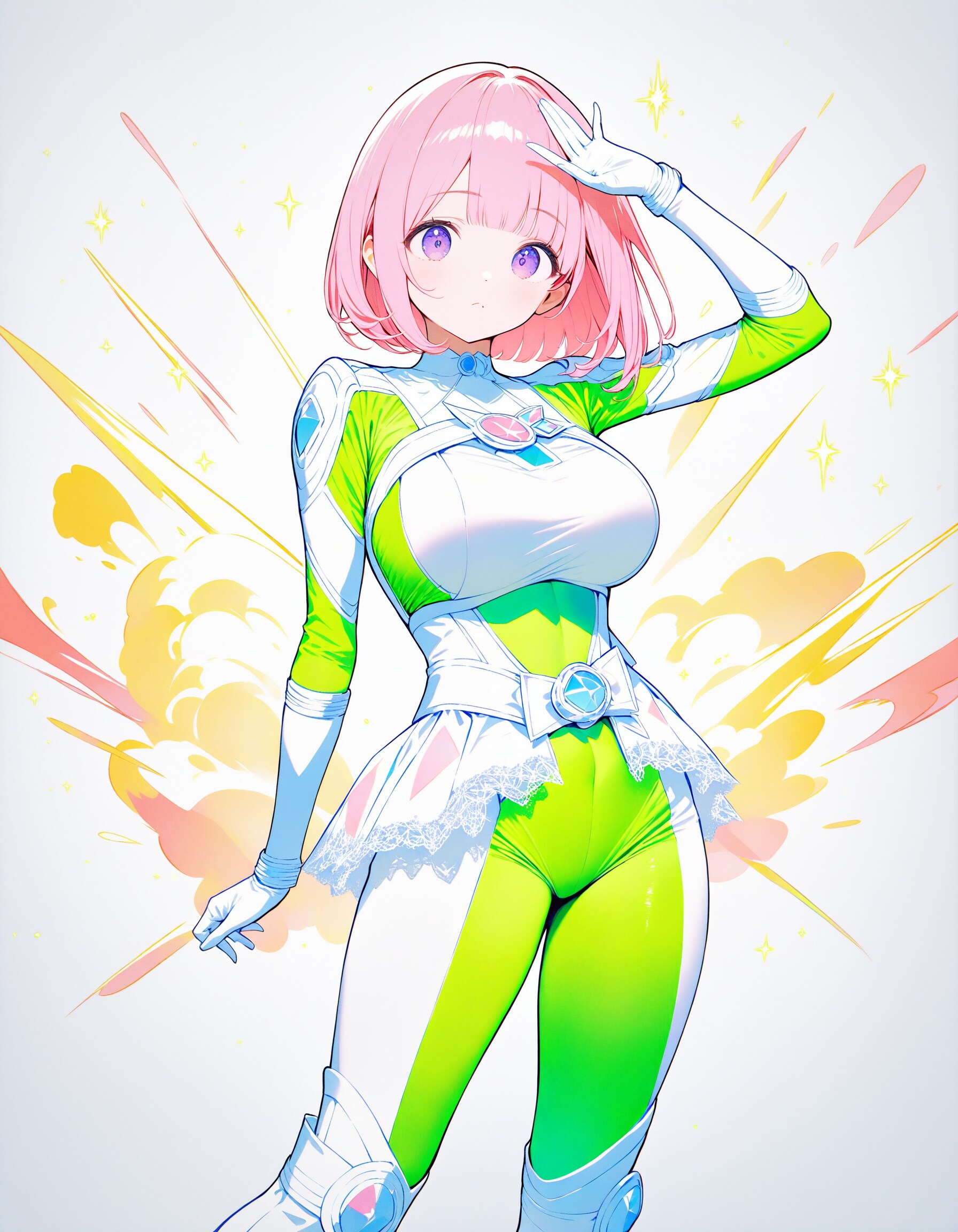 戦隊ライムグリーン姉さんXL