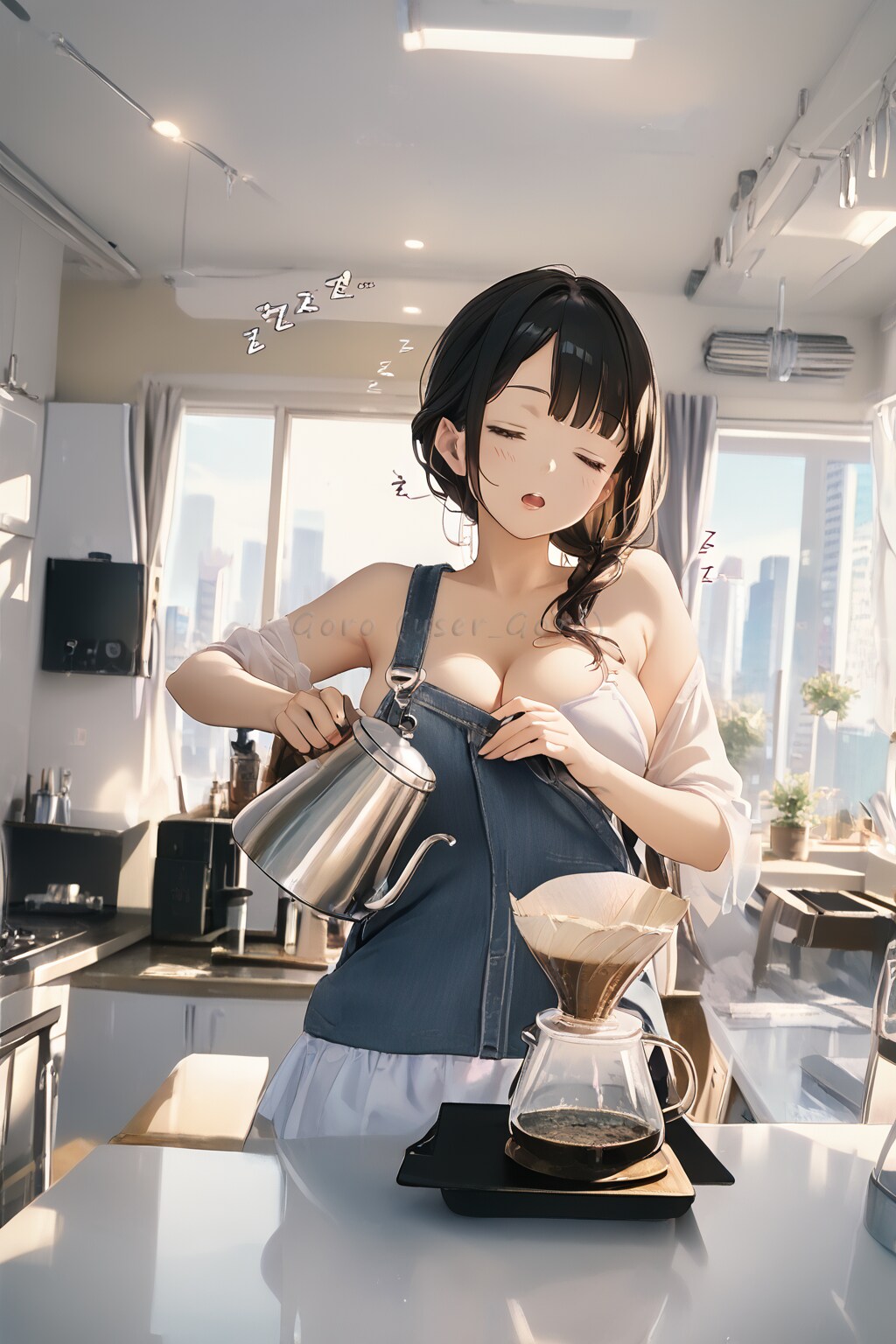 居眠りコーヒー