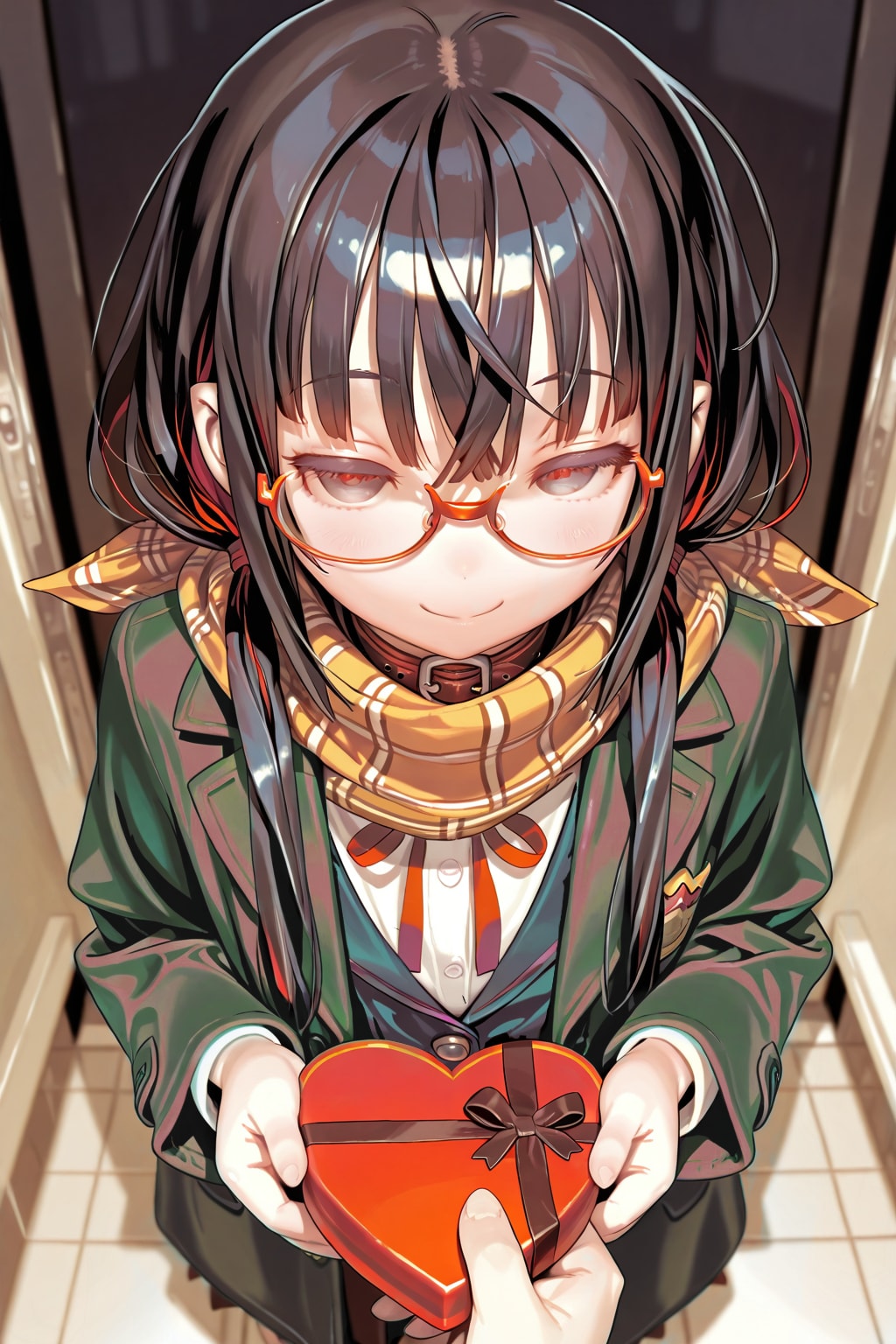 休日に自宅までバレンタインチョコを届けてくれる教え子