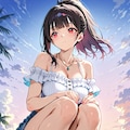 海辺を散歩 3枚目