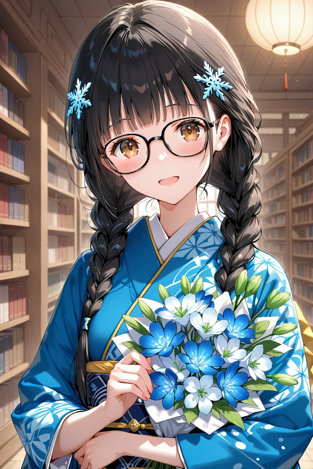 雪音さんも眼鏡三つ編み ～誕生日FA～