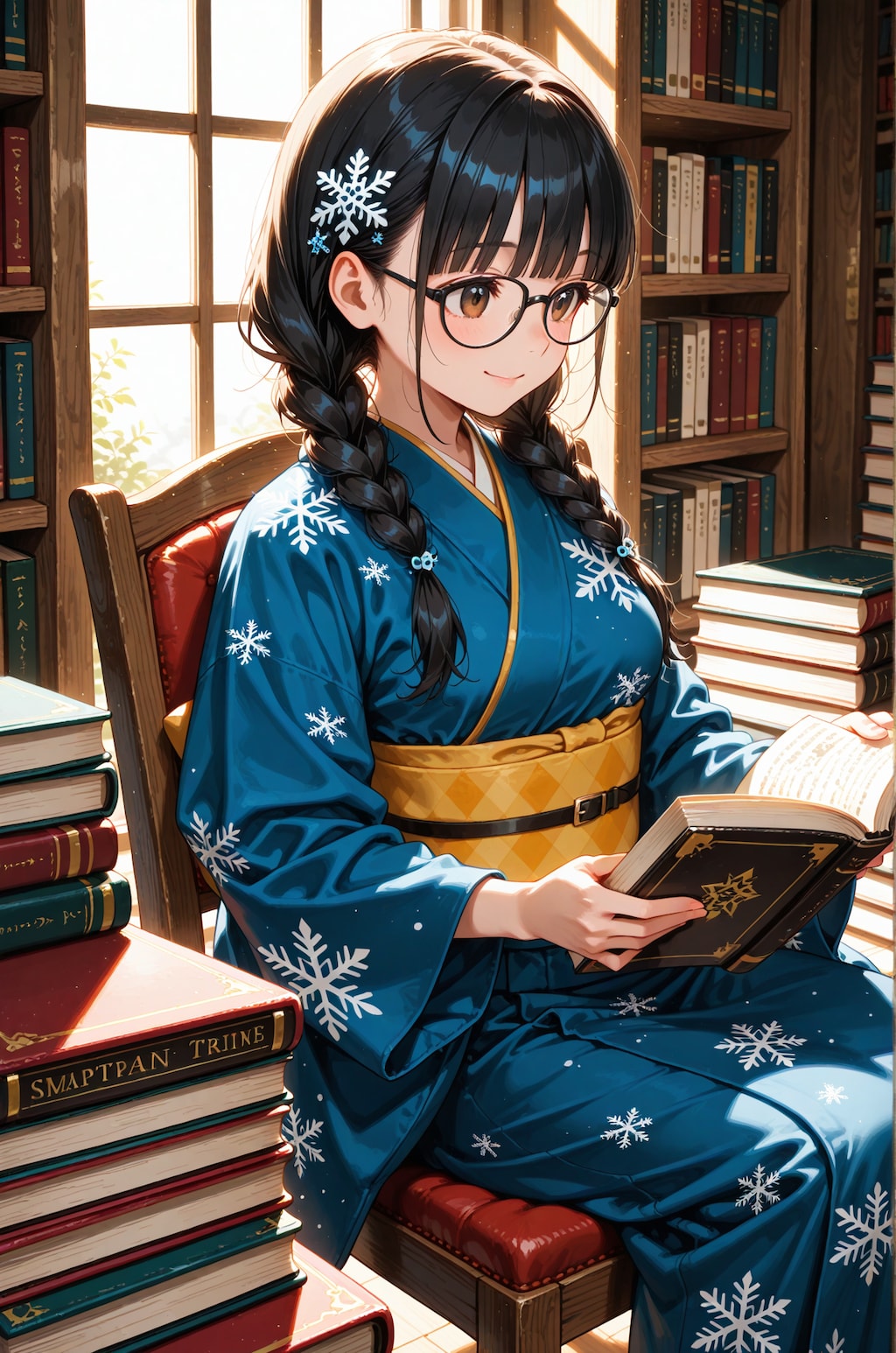 雪音さんも眼鏡三つ編み ～誕生日FA～