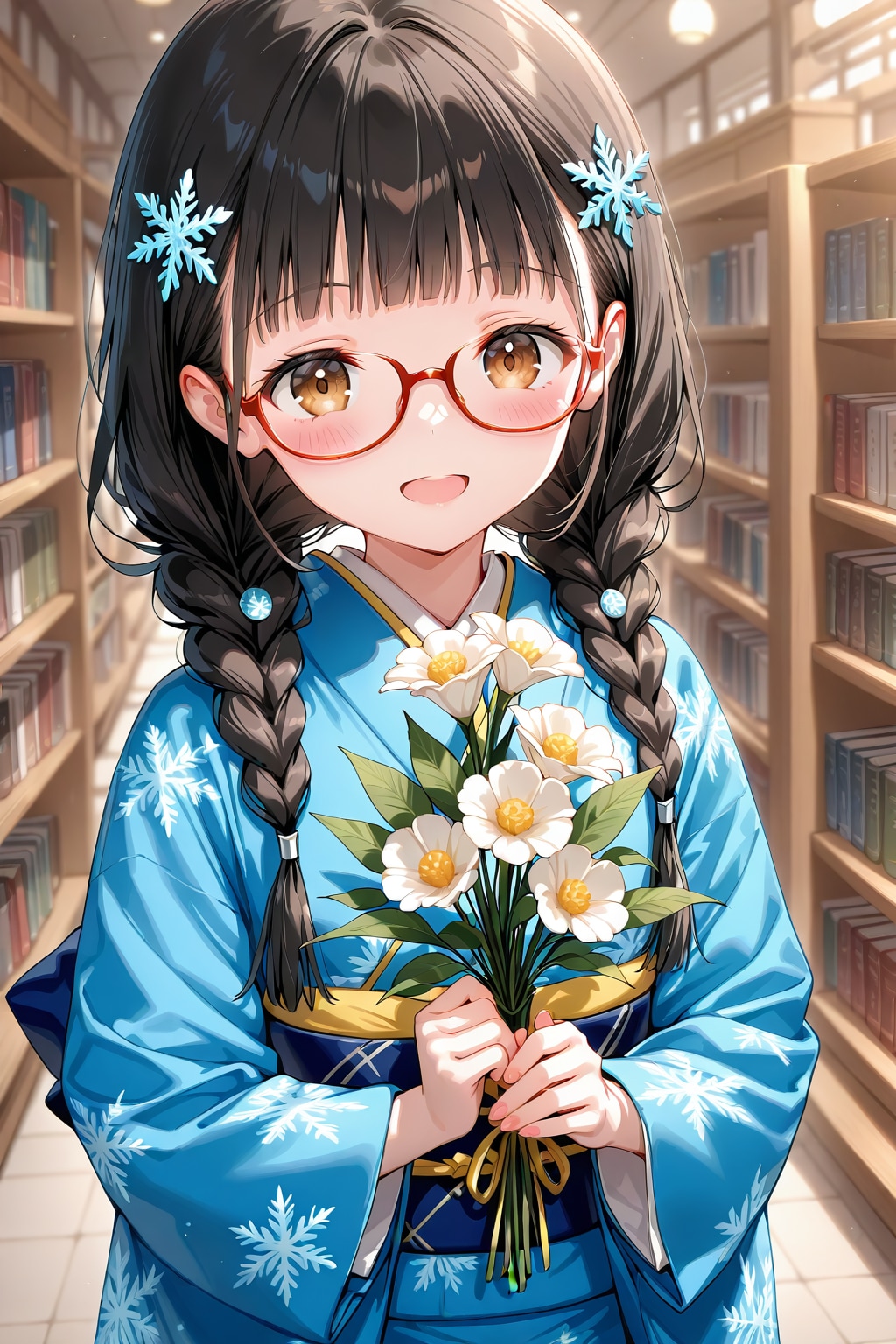 雪音さんも眼鏡三つ編み ～誕生日FA～