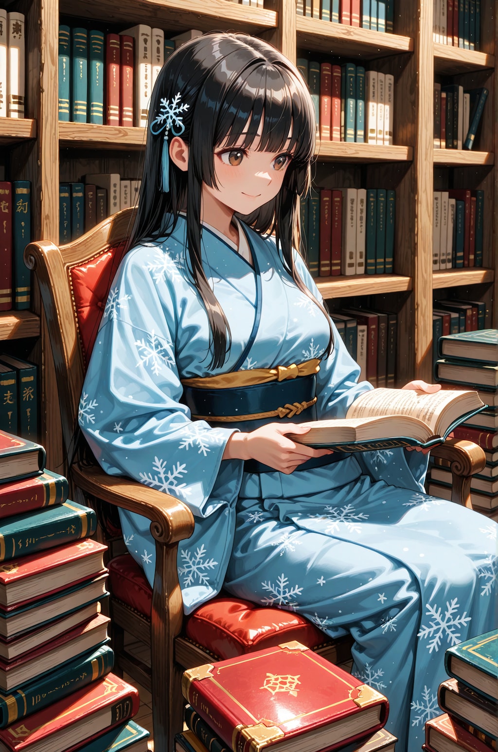 雪音さんも眼鏡三つ編み ～誕生日FA～