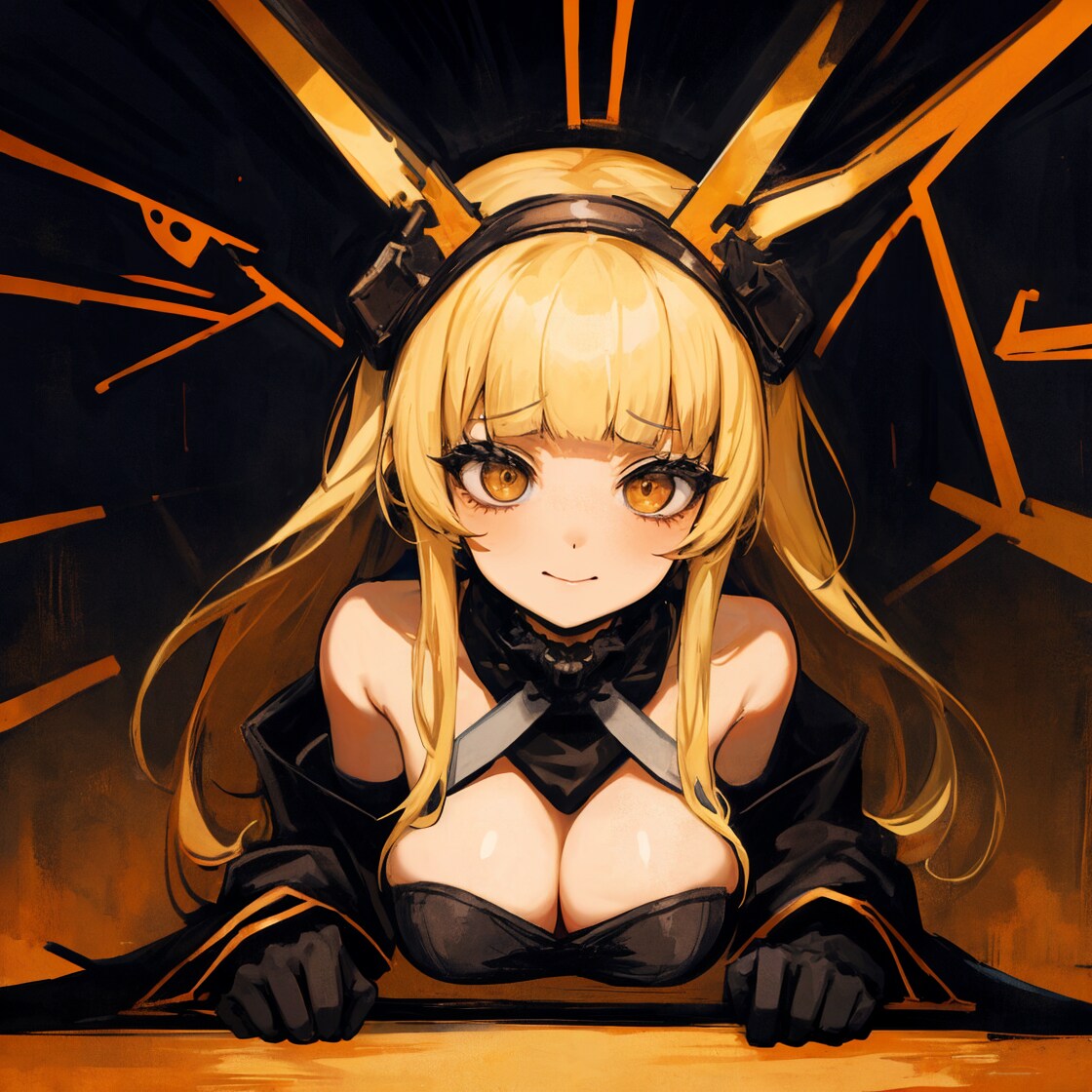 金髪ちゃん