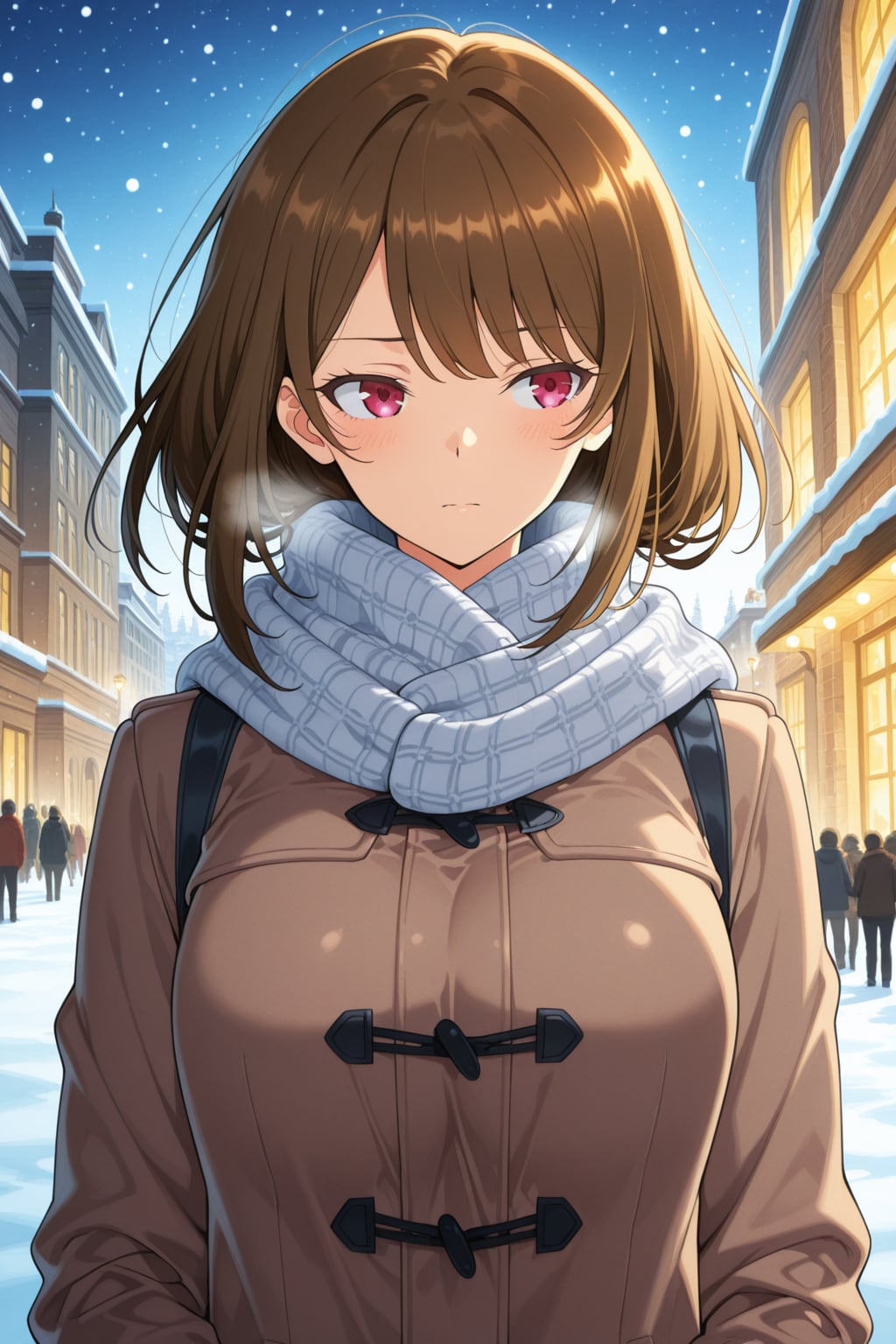 冬の街 21歳女性