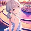 遊園地デート 2枚目