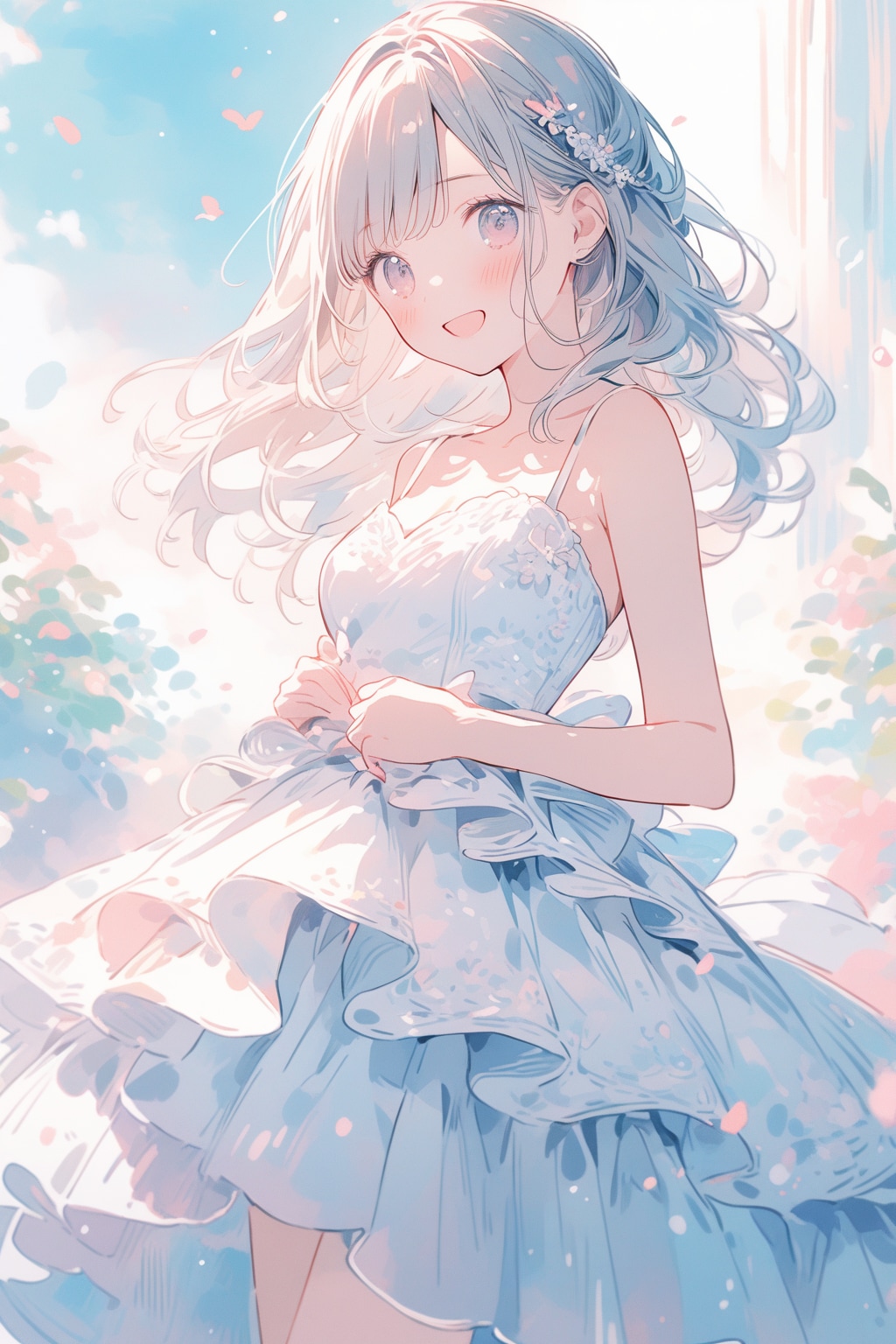 ウェディングドレス姿のお嬢（２３）