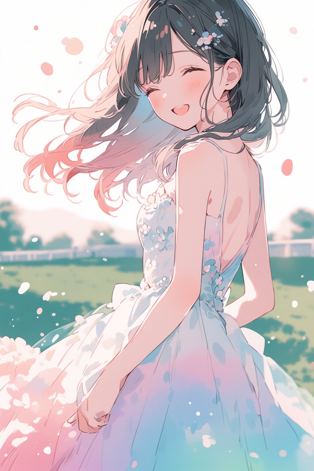 ウェディングドレス姿のお嬢（２３）