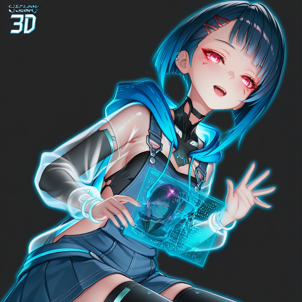 エメラルドグリーンに揮発光４ | の人気AIイラスト・グラビア