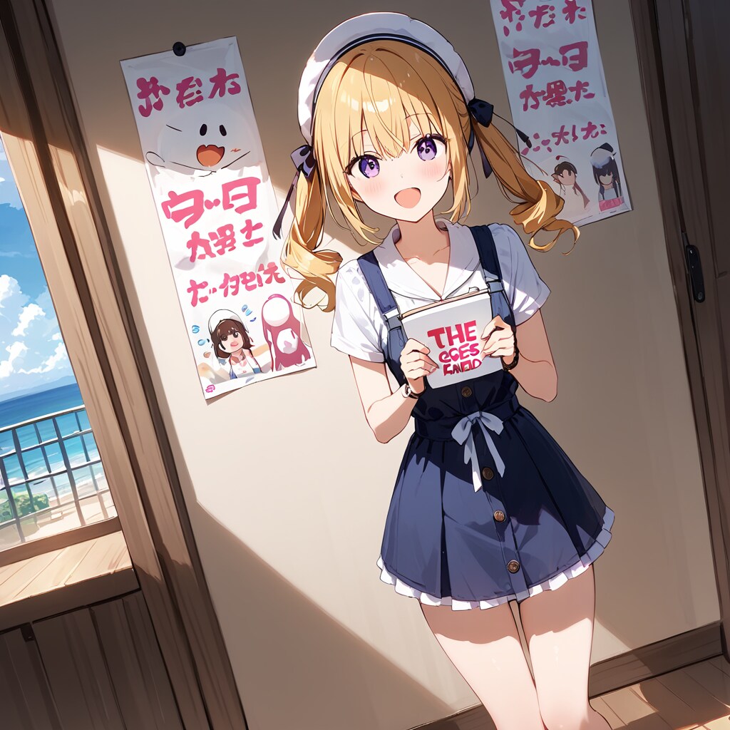 張り紙かな…？