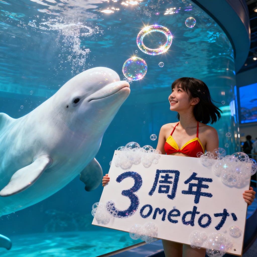 ちちぷい3周年に”おめでとうございます”