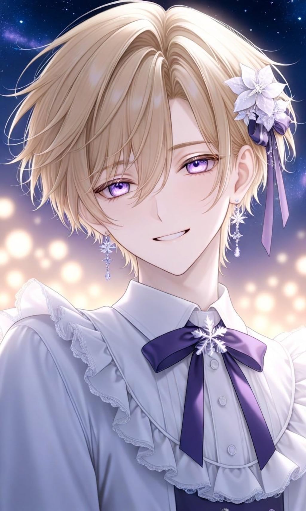 フリル衣装の男の子