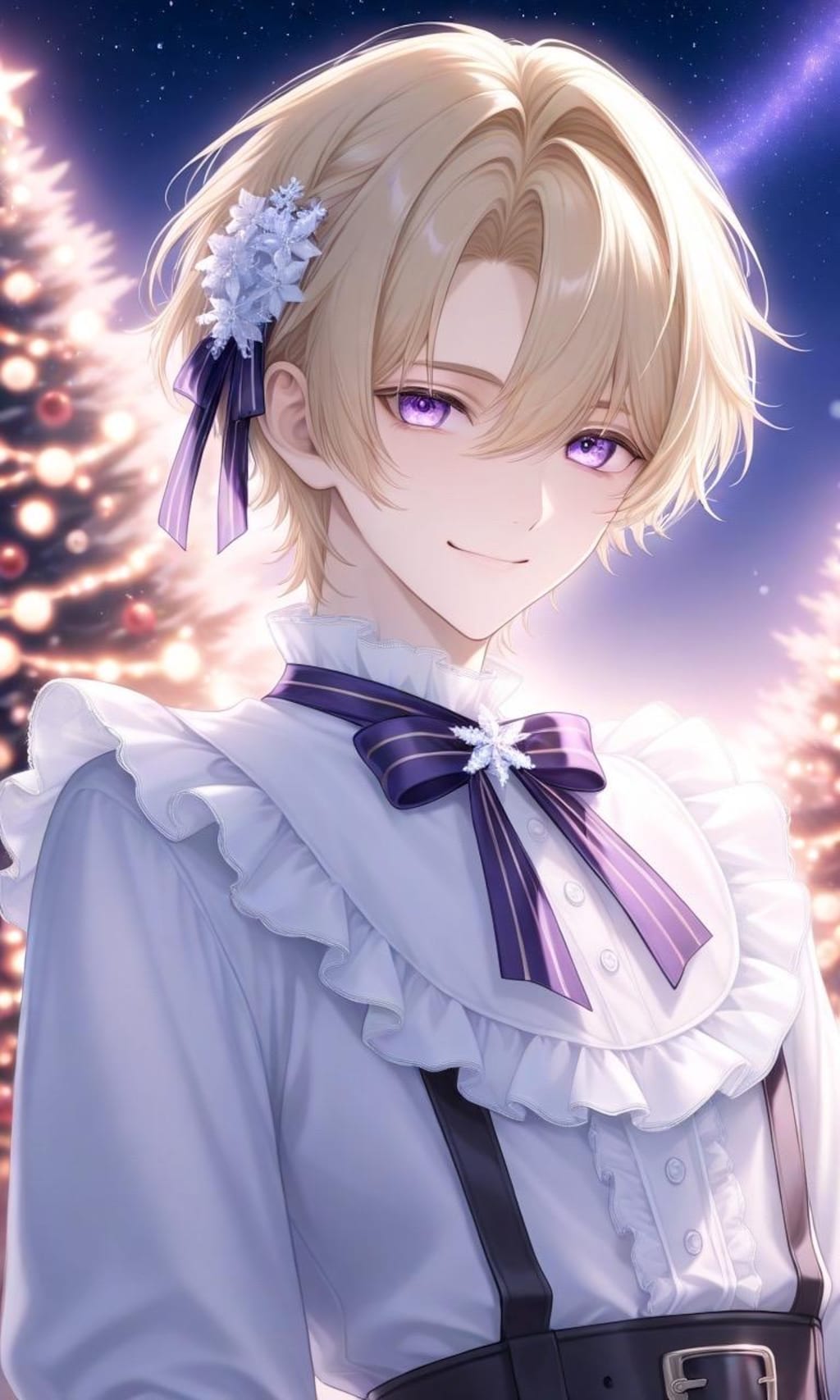 フリル衣装の男の子