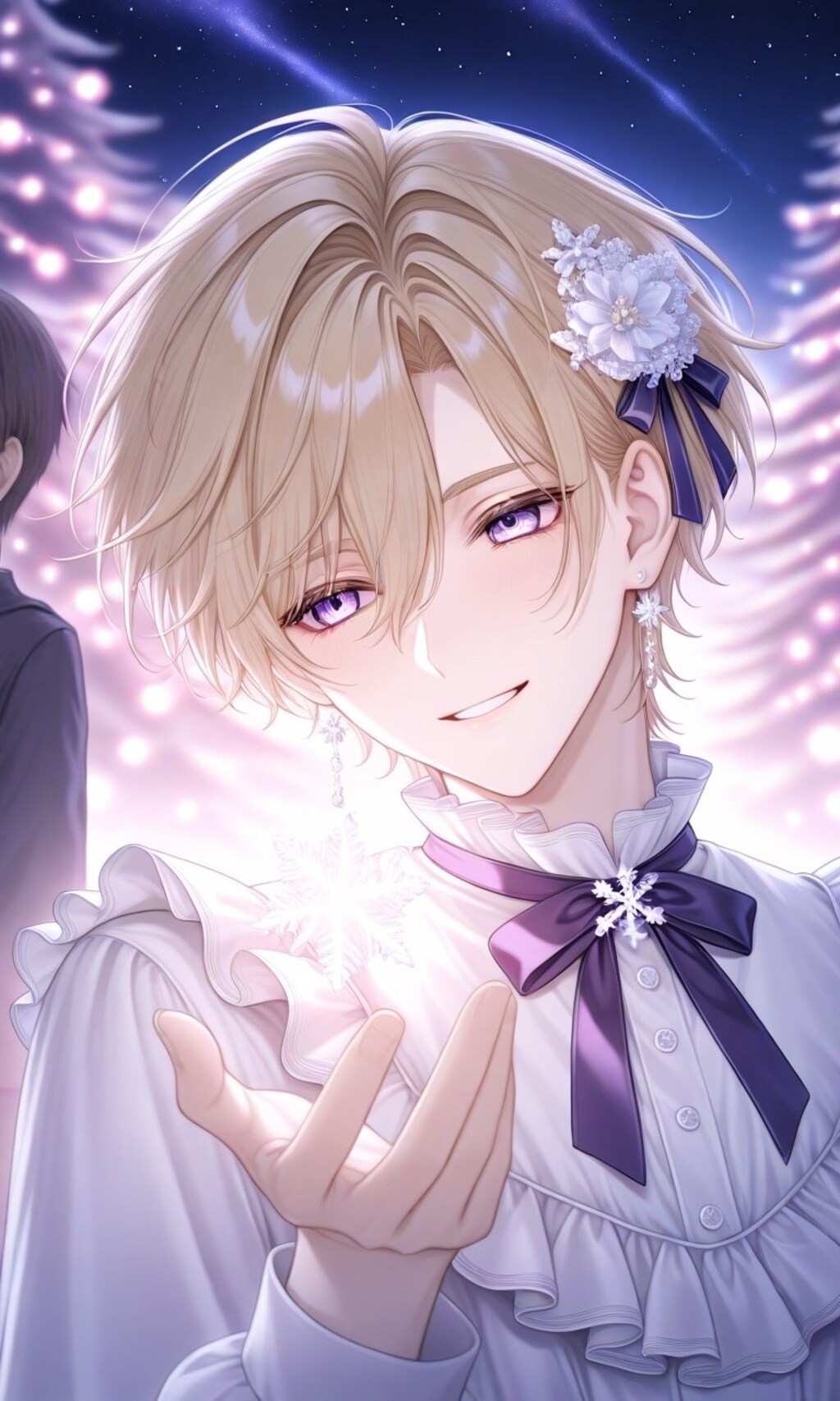 フリル衣装の男の子