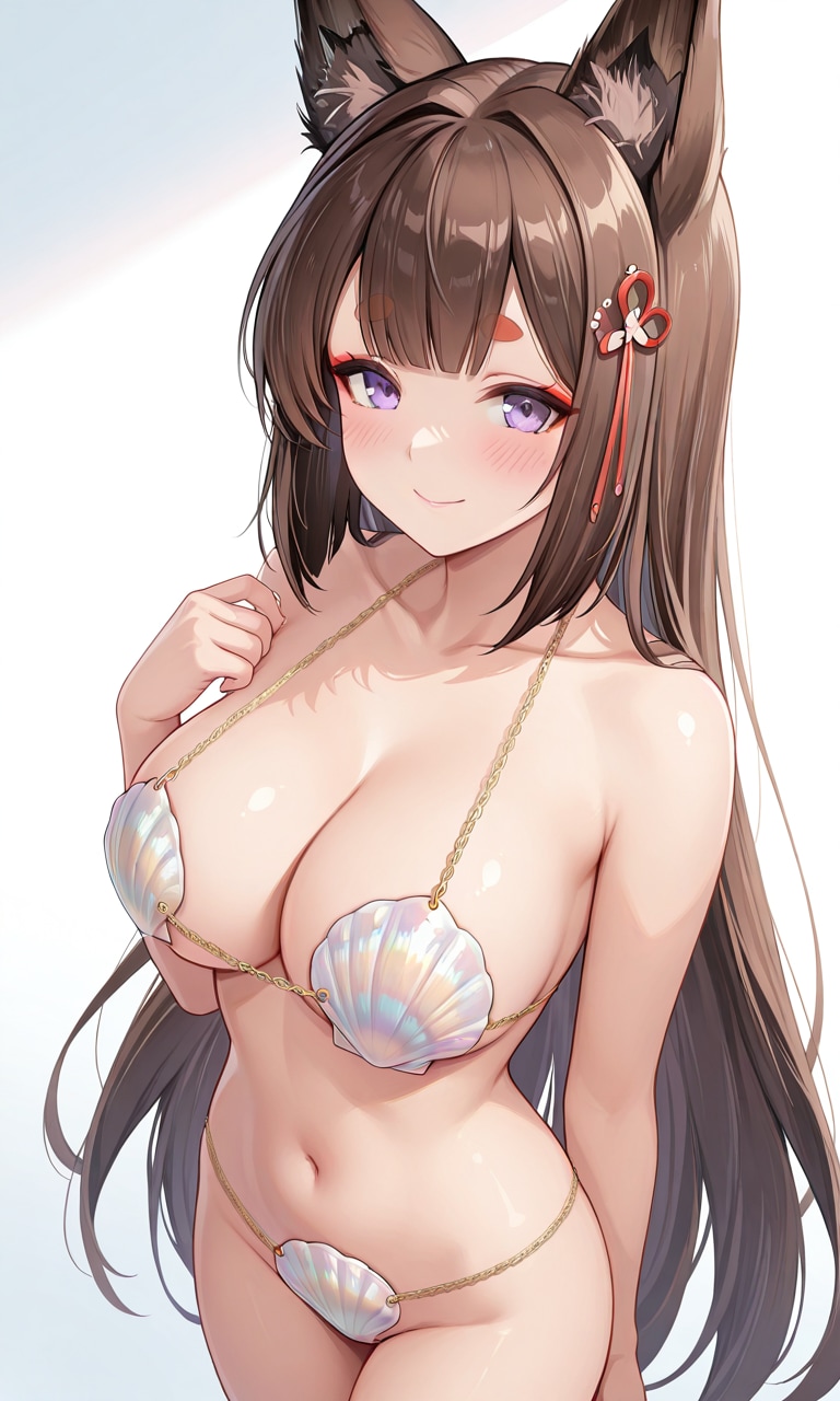 貝殻ビキニな天城