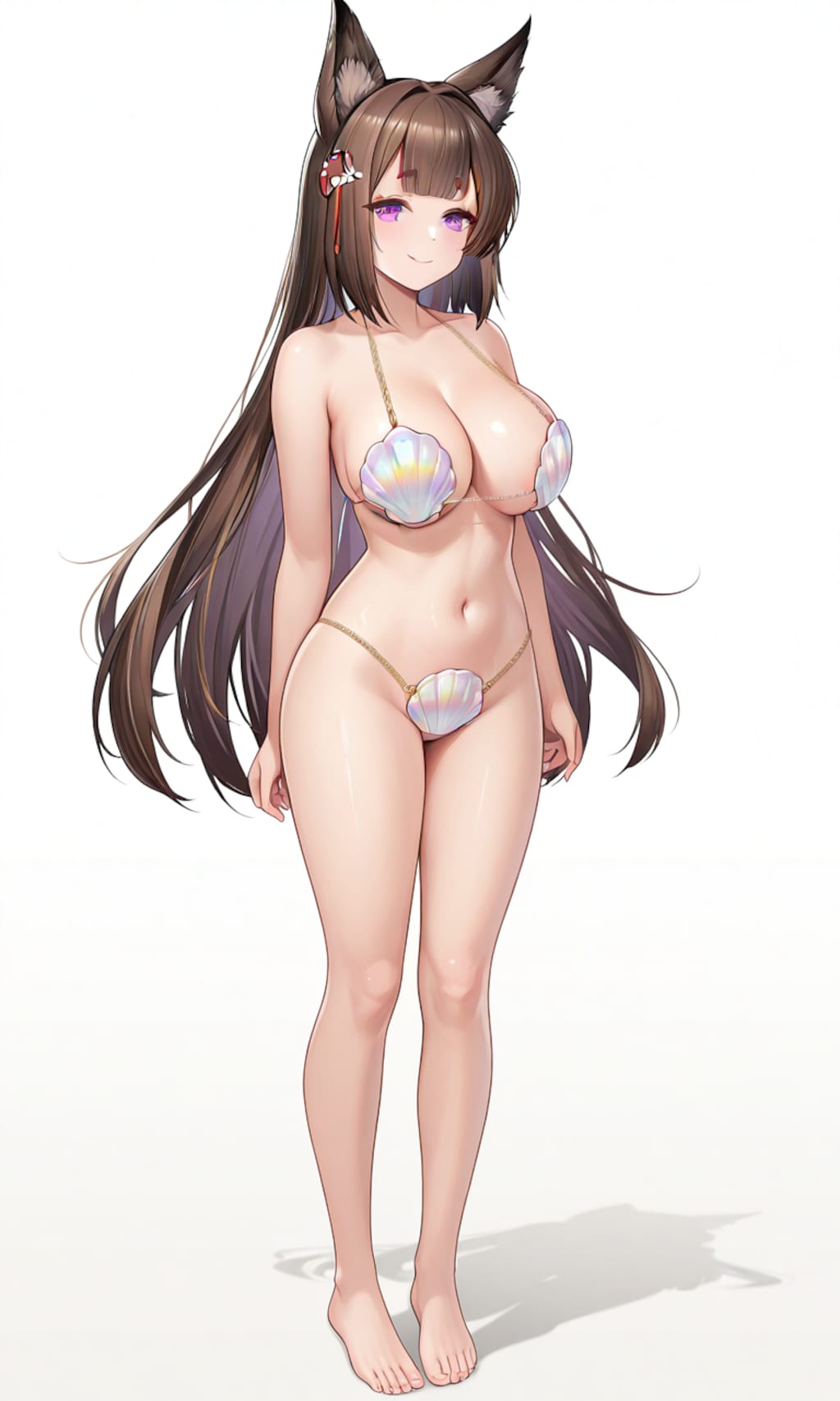 貝殻ビキニな天城