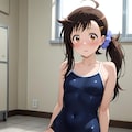 春と水泳授業の後に 2枚目