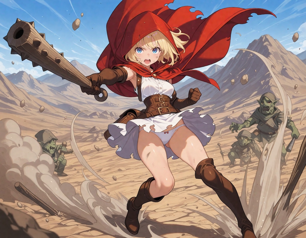 鈍器持ちの赤ずきん④