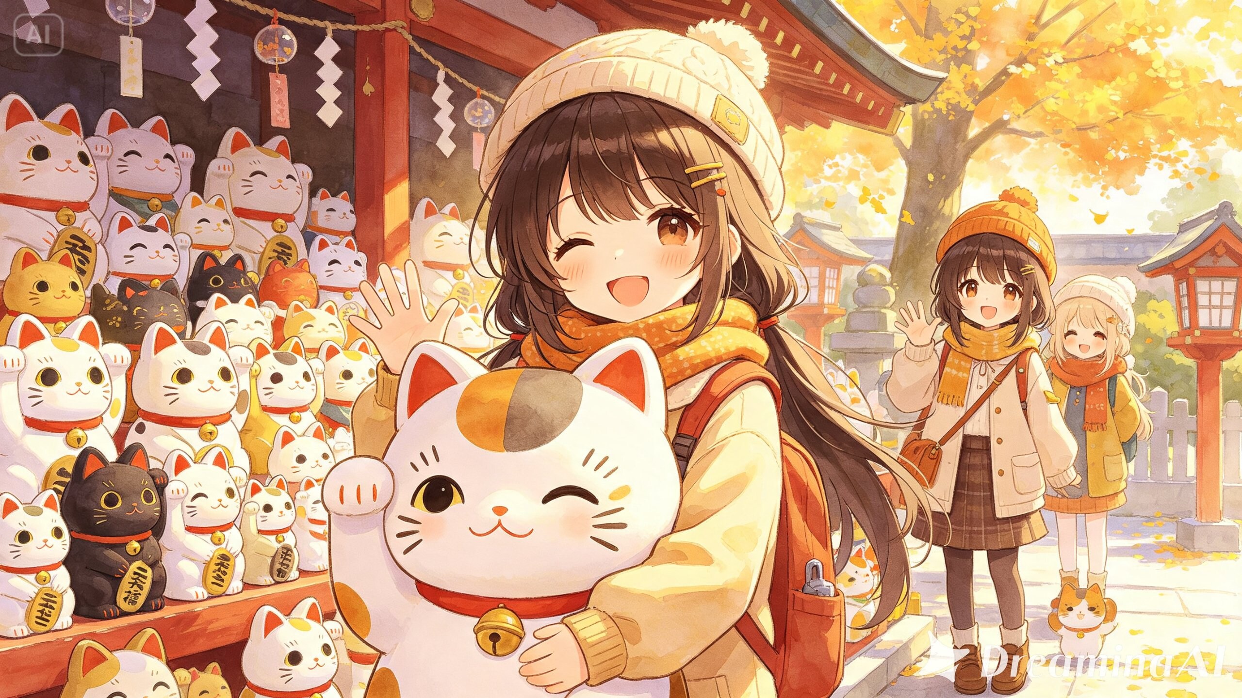 招き猫14 | の人気AIイラスト・グラビア