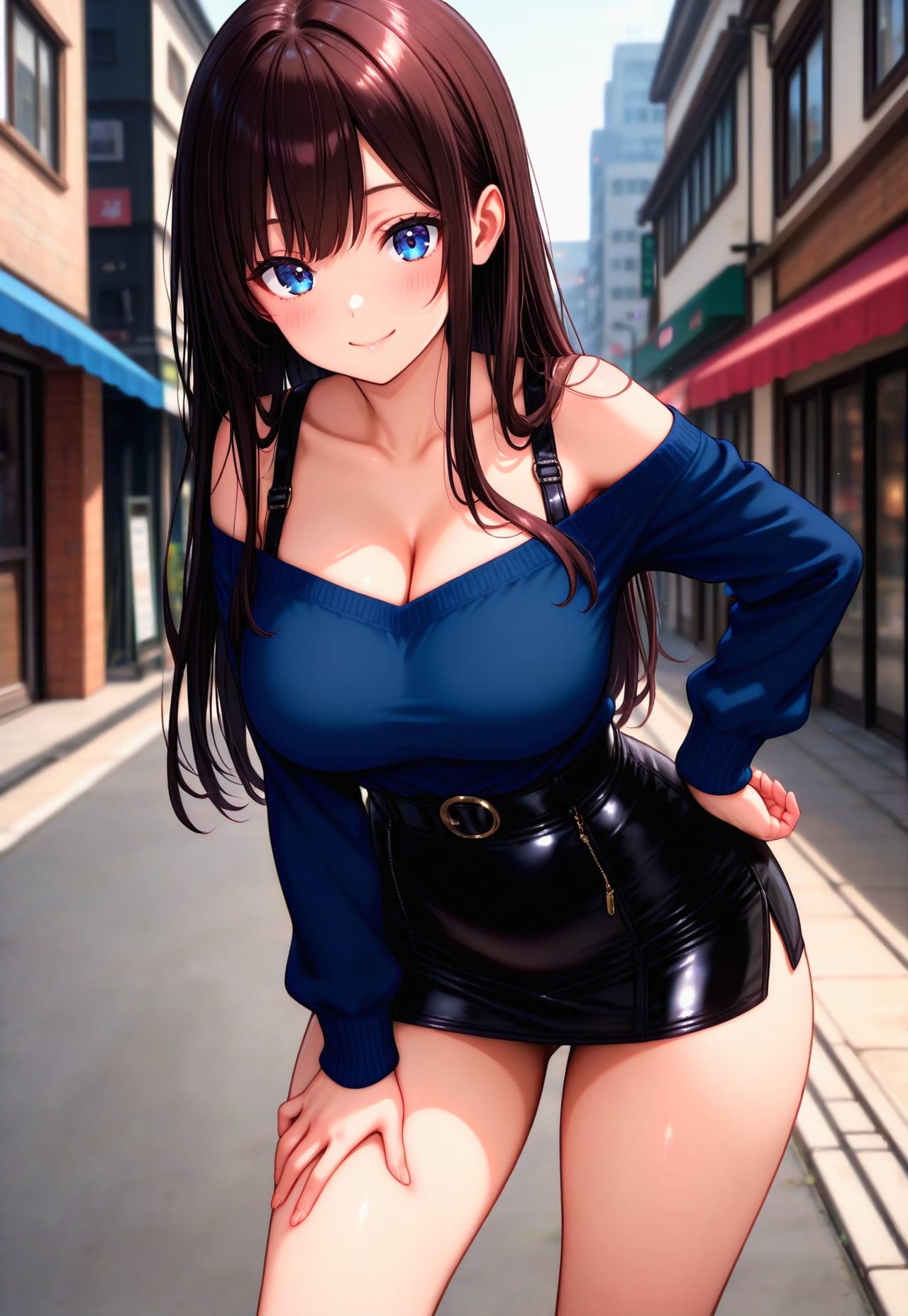 1175（紺のオフショル）