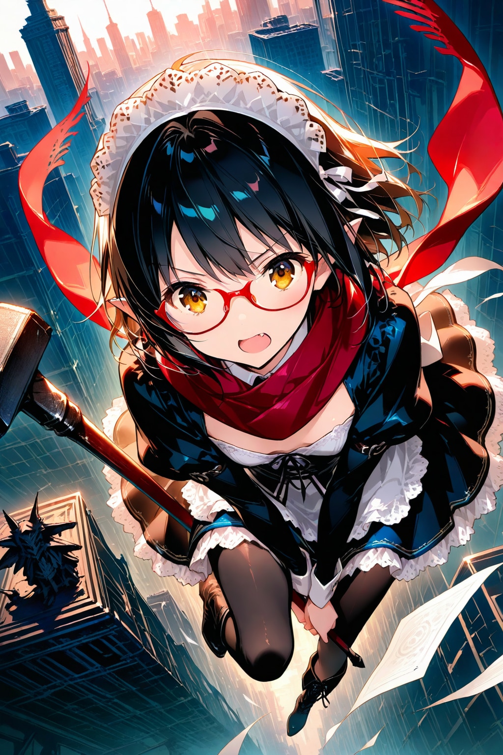 切り絵調イズミちゃん