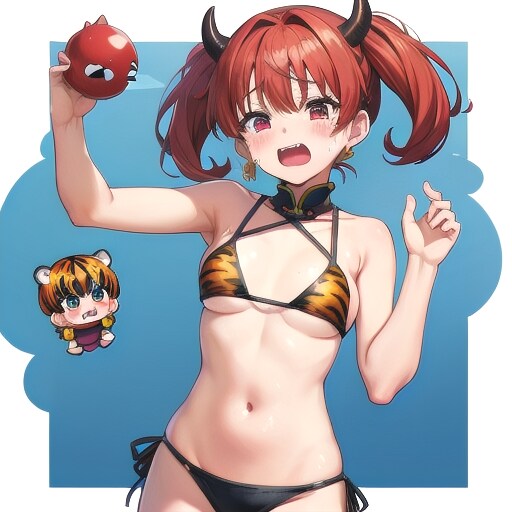 掴む。