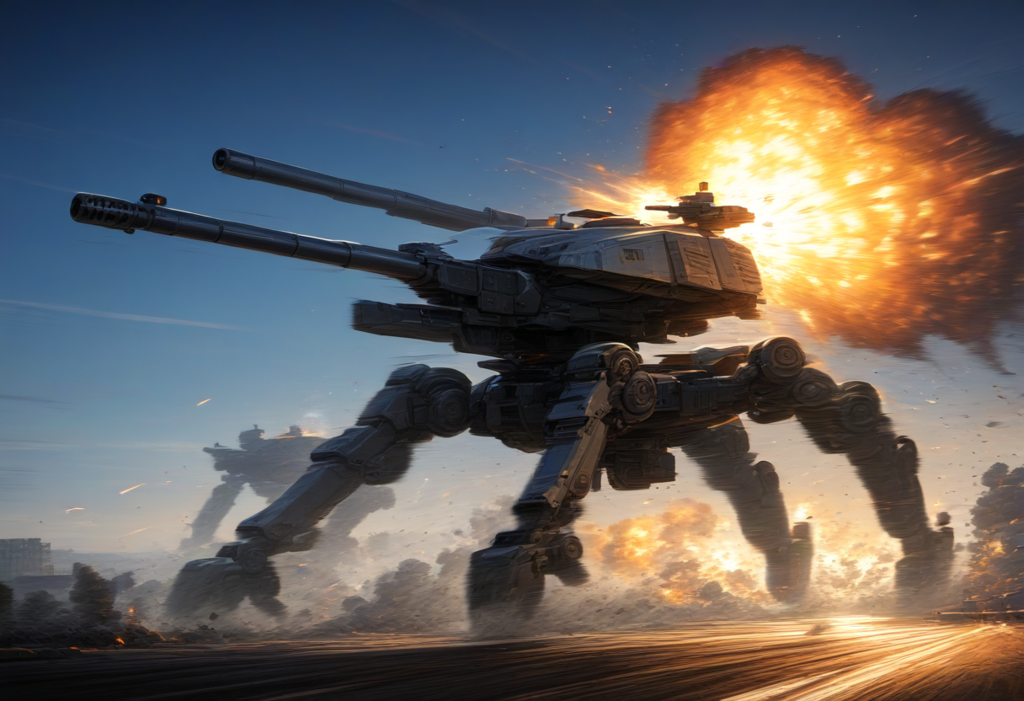 ロマンの多脚ローラーダッシュ機