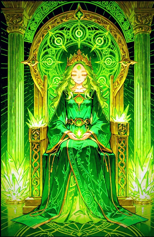 緑色の神殿と、緑色の姉妹 | の人気AIイラスト・グラビア