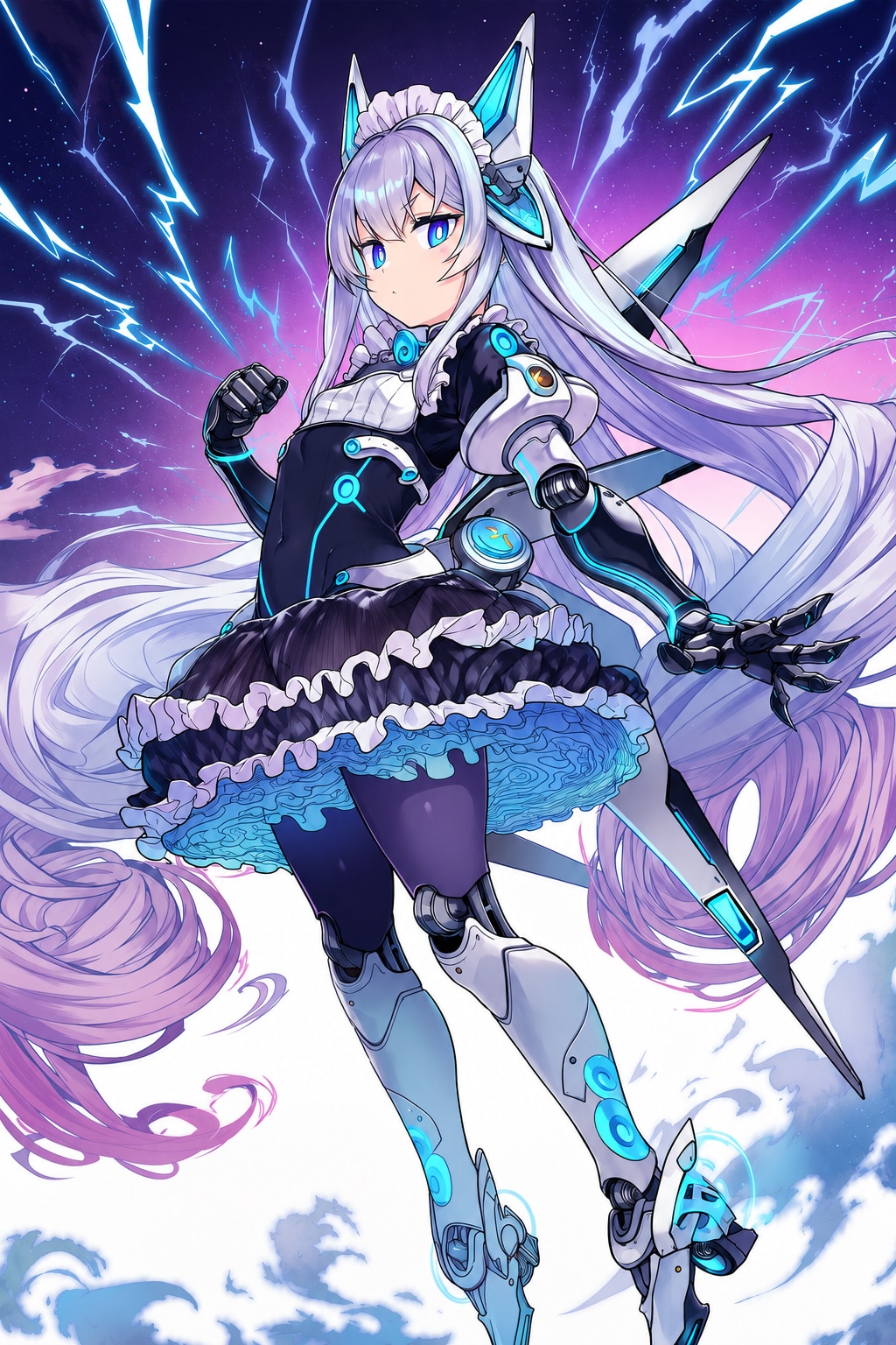 フリルメカ娘メイドさん