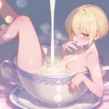 ミルクを注いで 3枚目