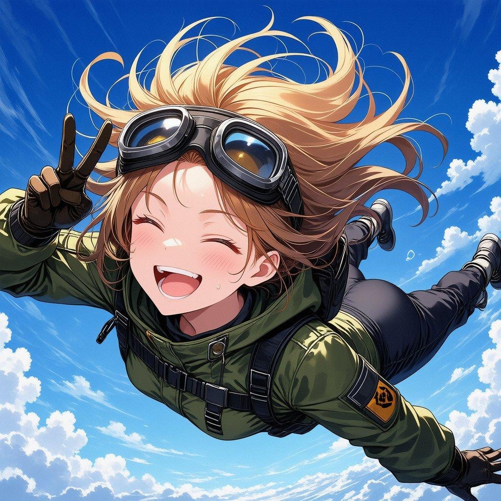 スカイダイビング