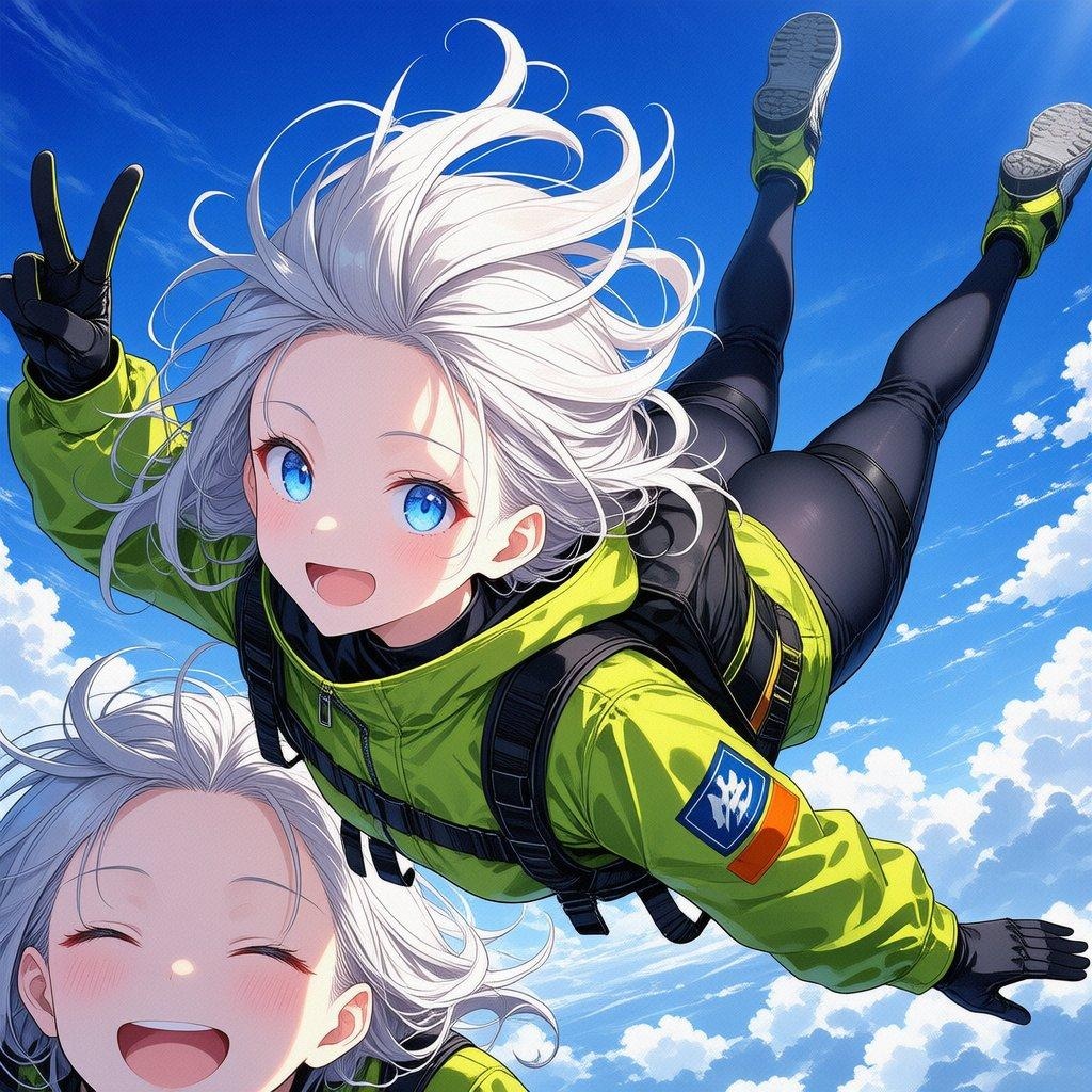 スカイダイビング