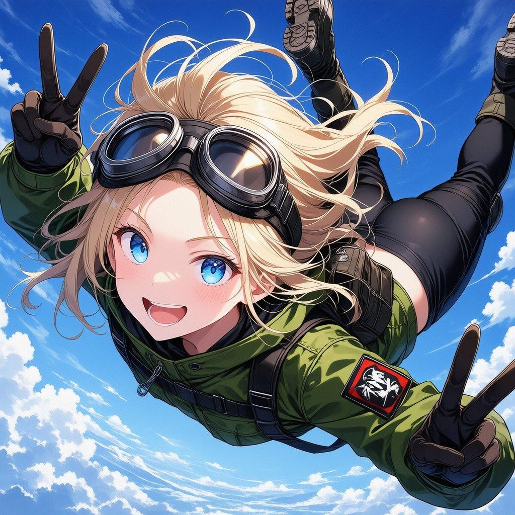 スカイダイビング