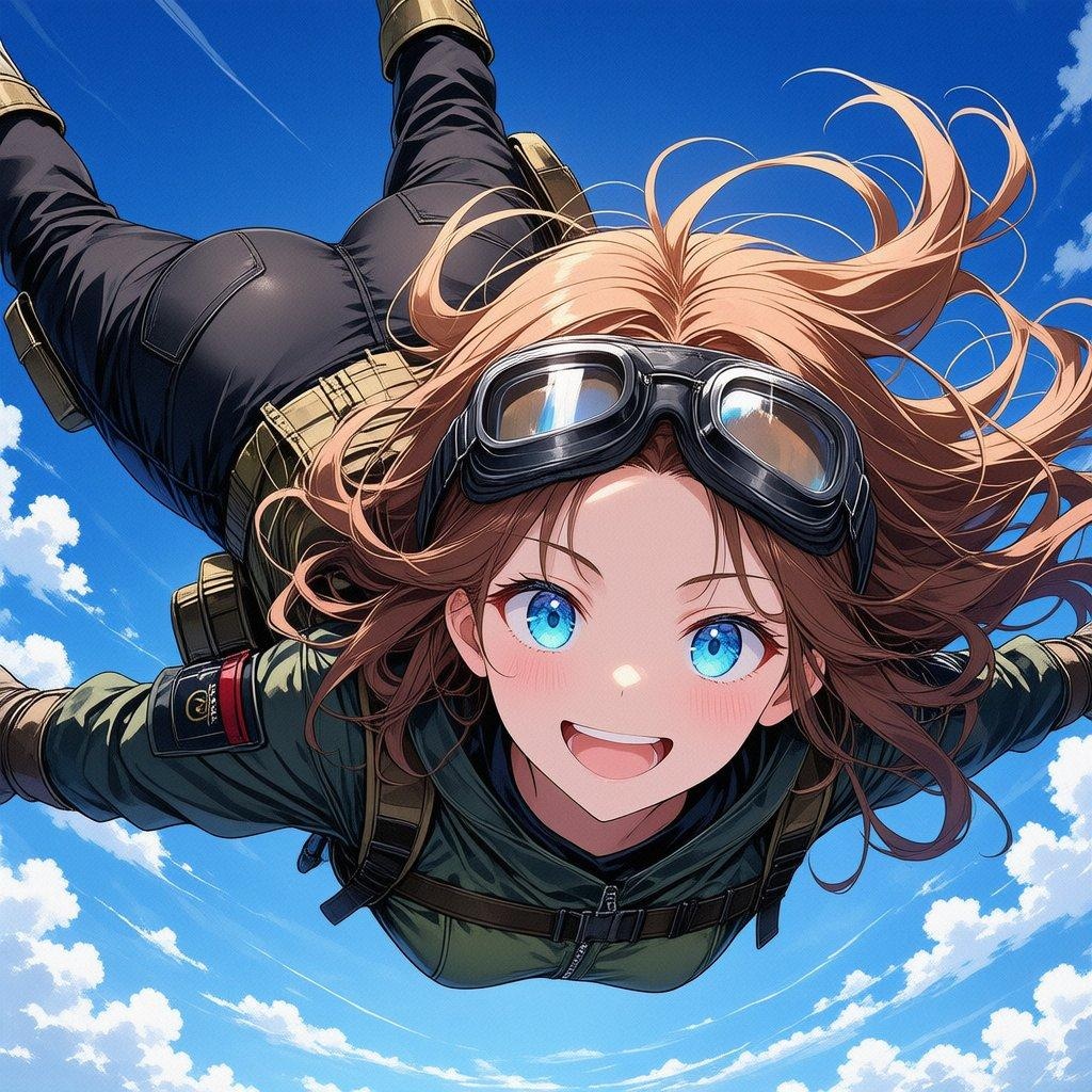 スカイダイビング