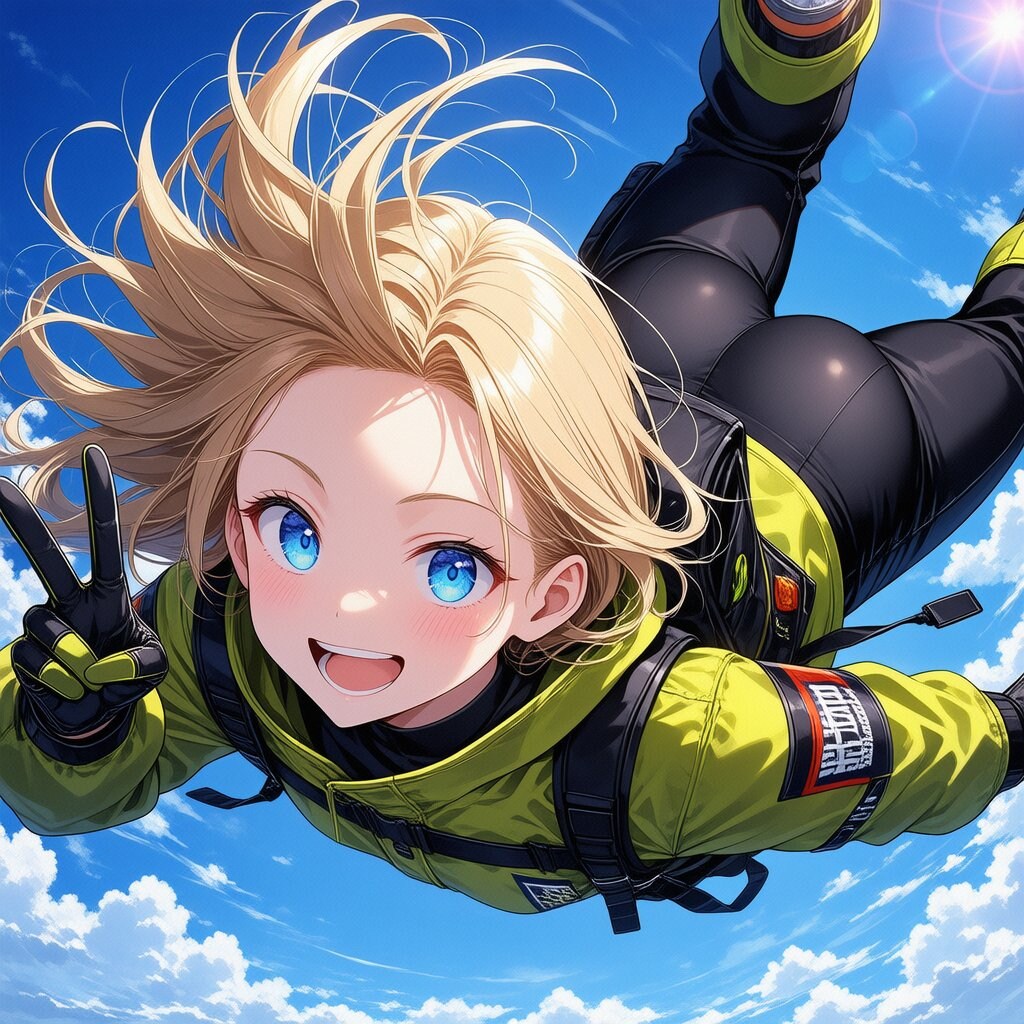 スカイダイビング