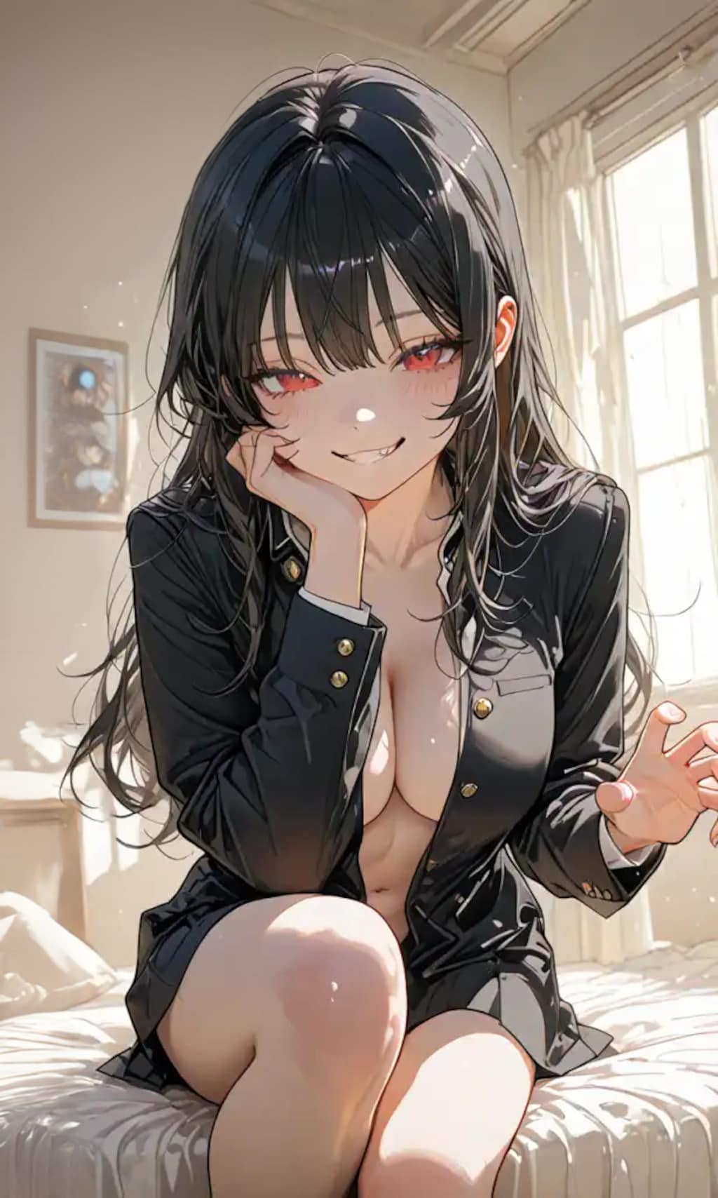 学ラン女子
