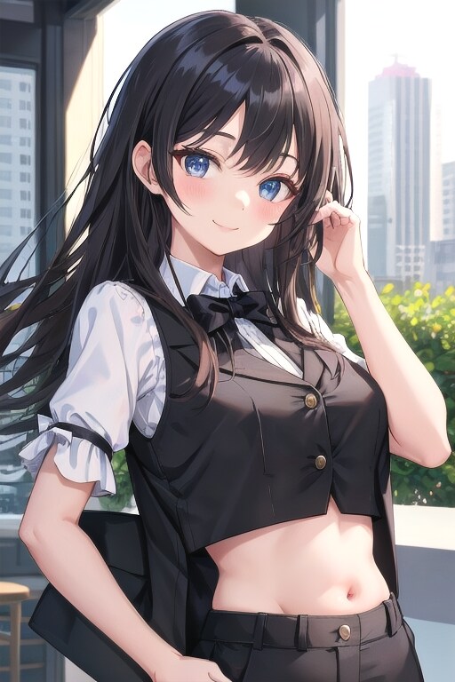 かっこかわいいタキシード美少女