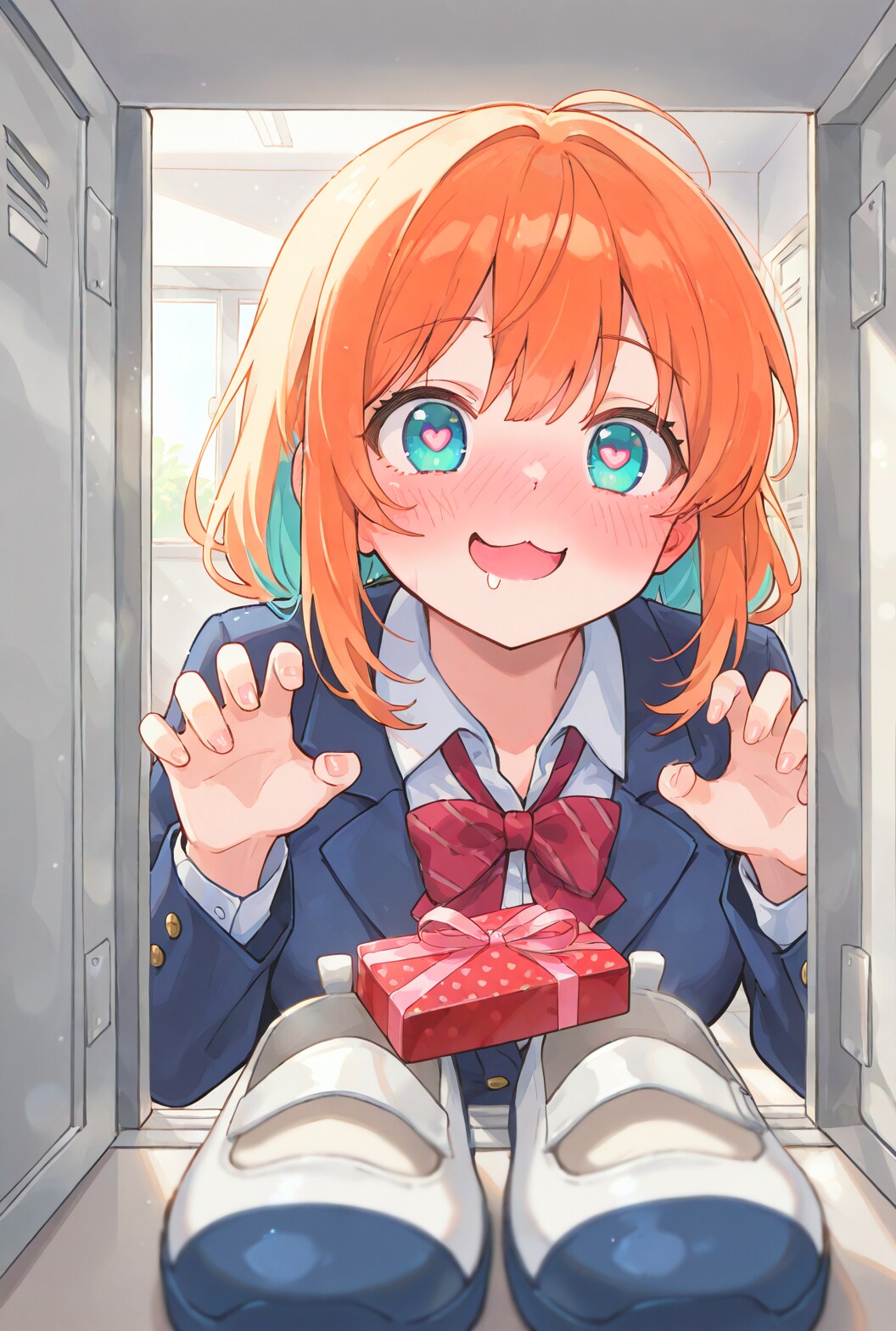 下駄箱の中の贈り物