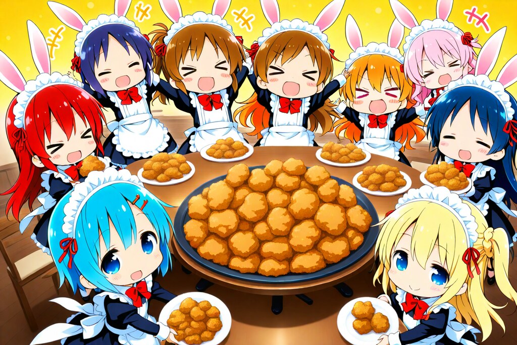 唐揚げぱーちーだ！