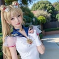 セーラー戦士のコスプレしてハメてみた 4枚目